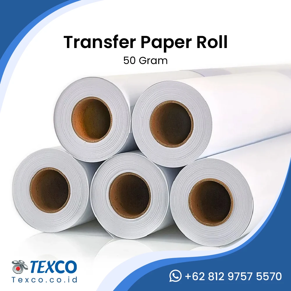 Kertas Transfer Paper Roll 50 Gram - Texco