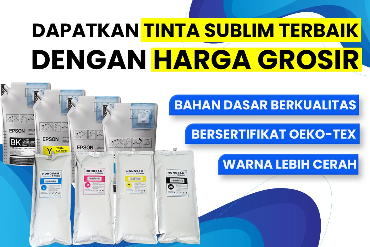 Jual Tinta Sublim. Tinta untuk Printer Sublim - Texco