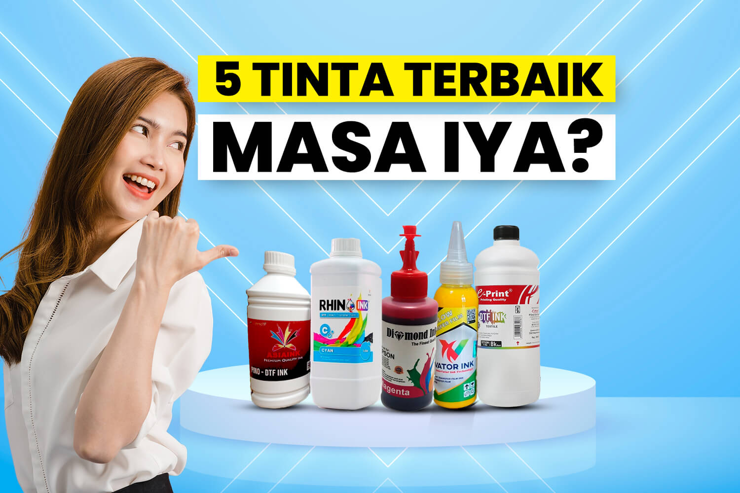 Tinta Sablon DTF Terbaik untuk Bisnis Sablon