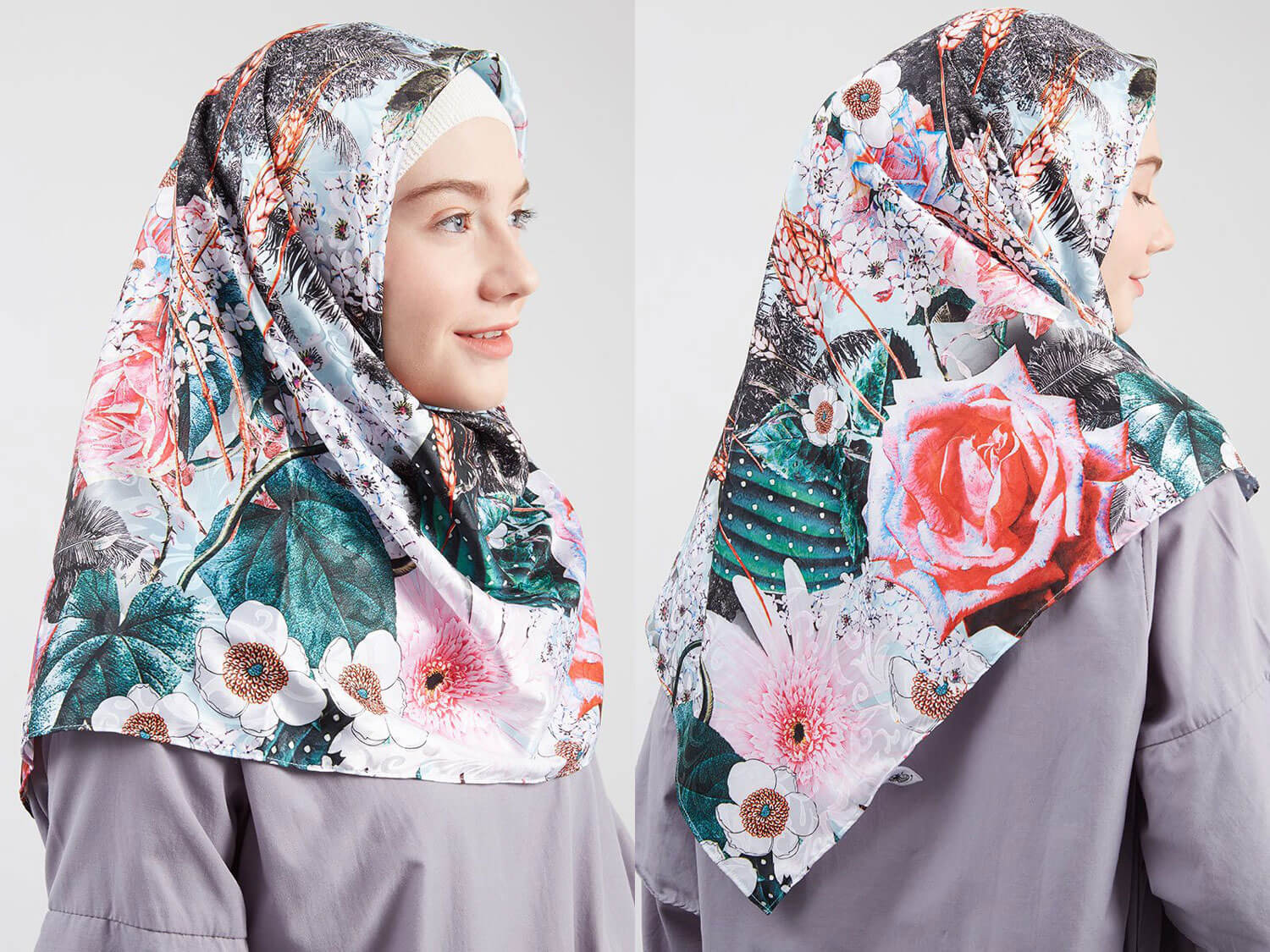 Hijab bermotif yang sangat disukai kaum wanita