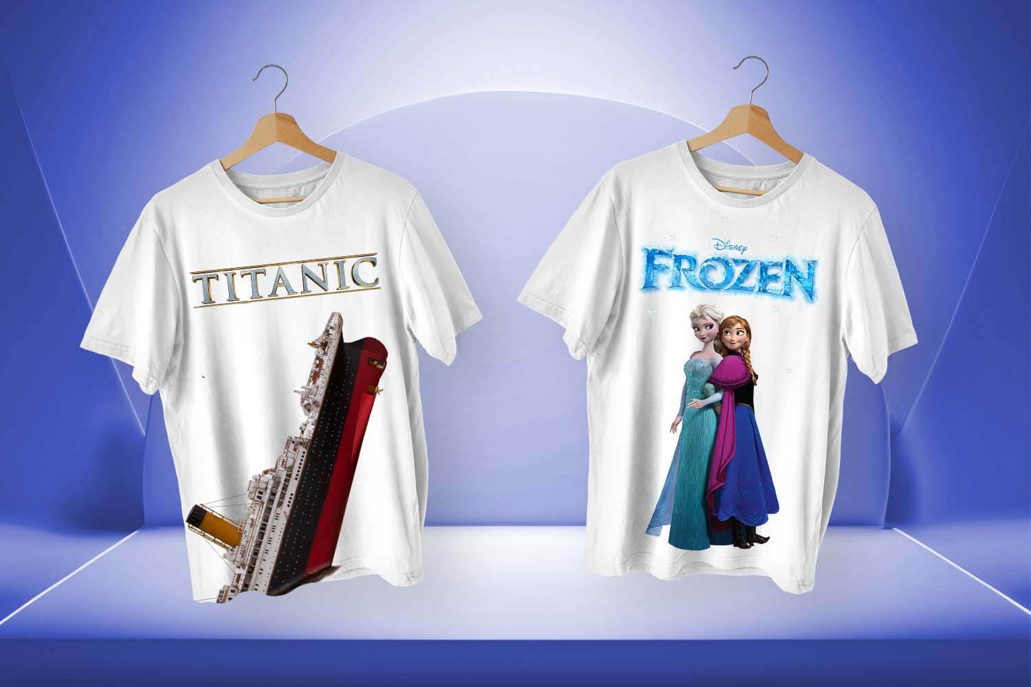 Kaos bertema film atau serial TV