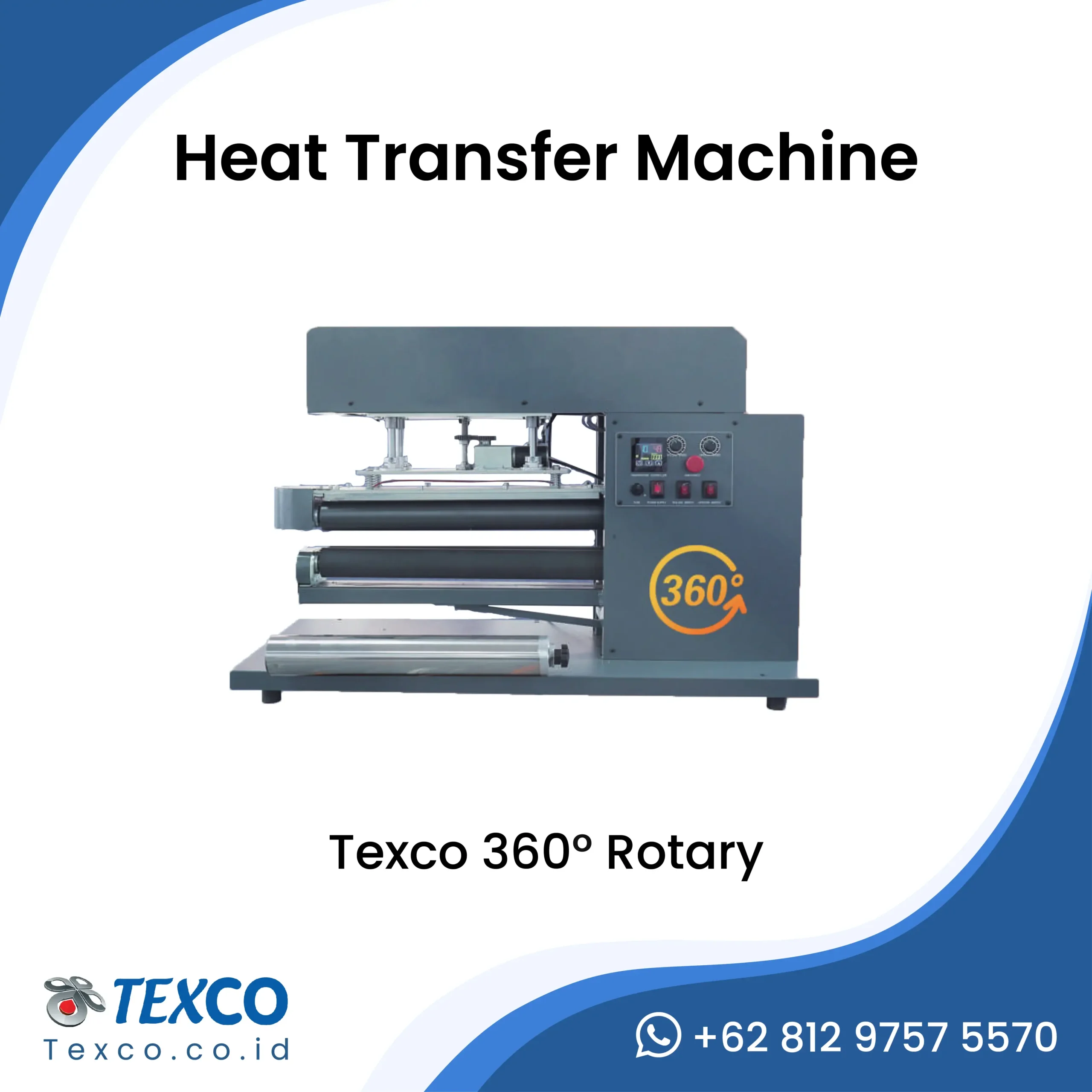 Heat Transfer Machine Texco 360 Rotary