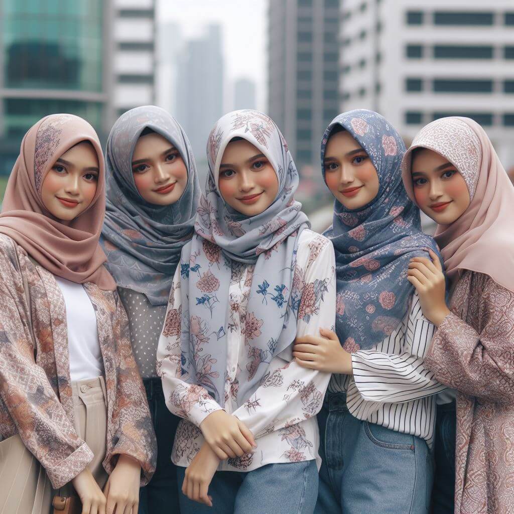 Tren Hijab Terkini dalam Beragam Gaya