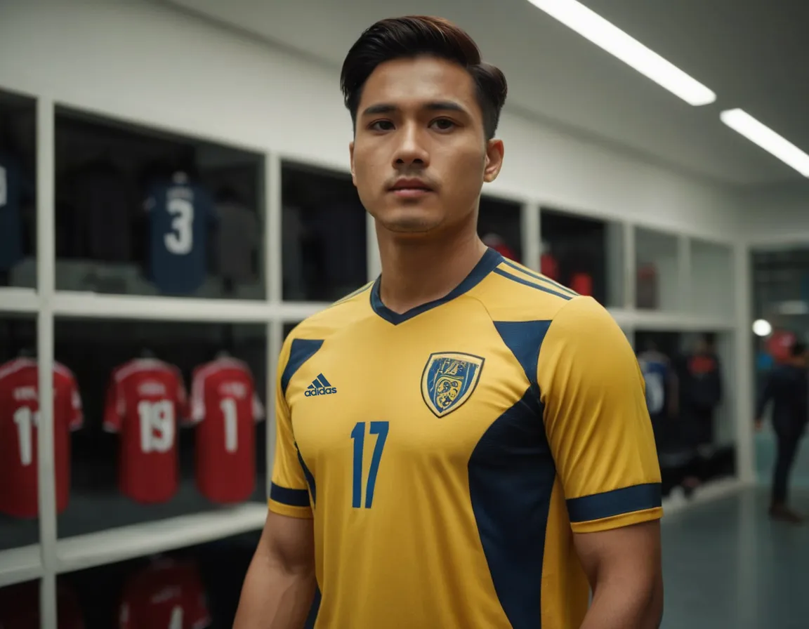Jersey replica resmi sepak bola dengan lisensi klub menampilkan desain dan kualitas autentik.
