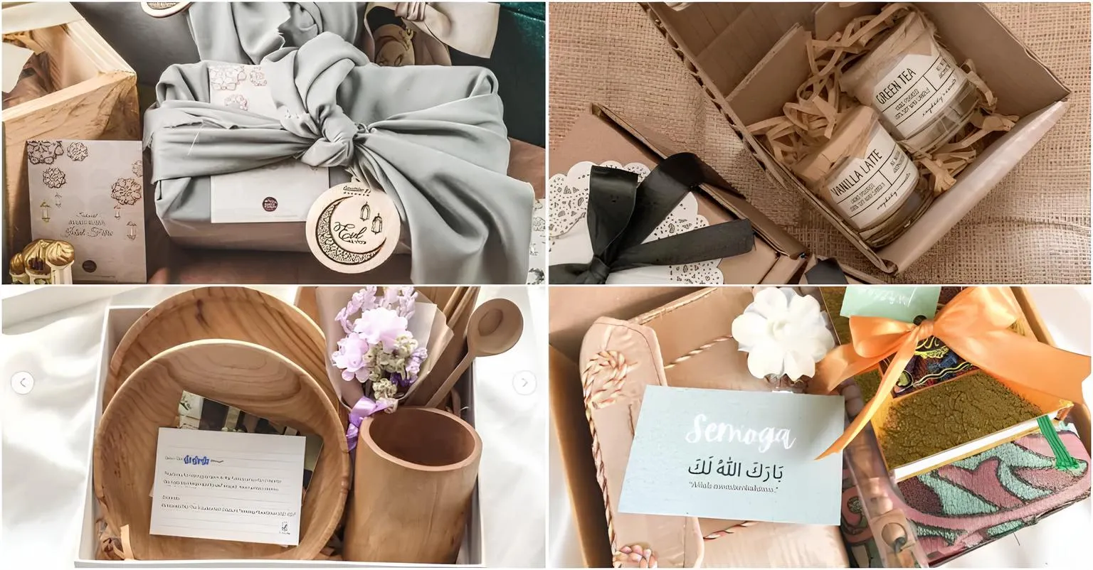 Hampers Lebaran custom untuk sahabat, menunjukkan kepedulian dan kesan personal.