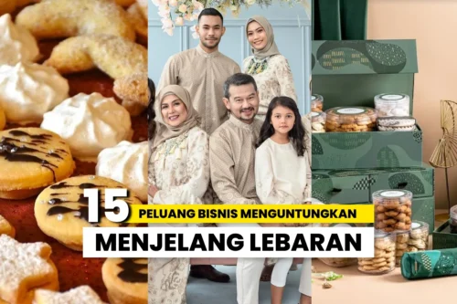 Ilustrasi peluang bisnis seperti kue lebaran, fashion Muslim dan lainnya.