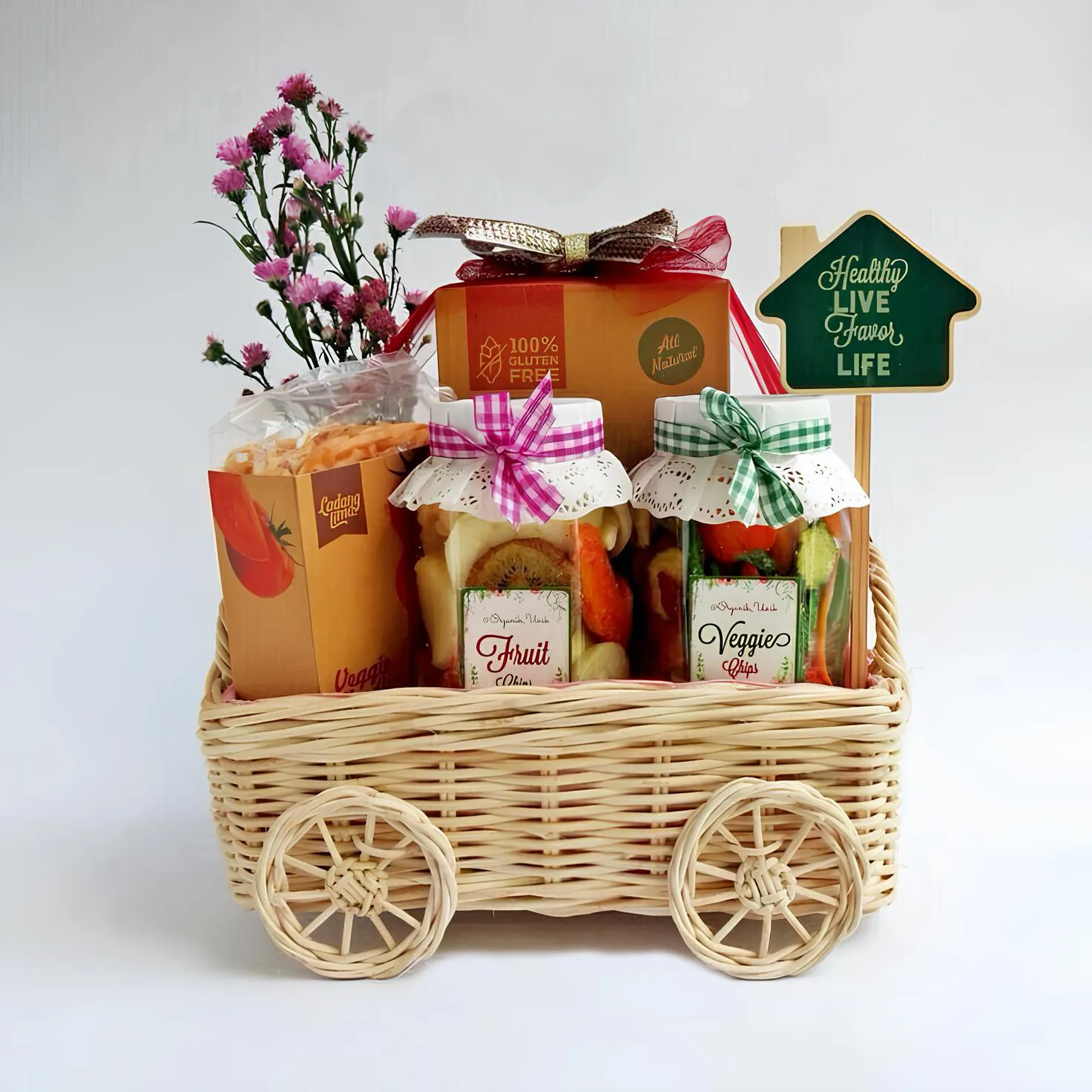 Packaging hampers Lebaran yang estetik menambah nilai tambah dan kesan spesial.