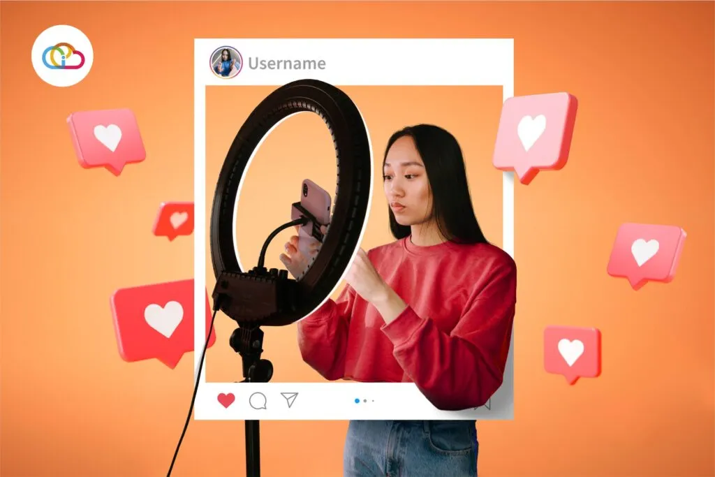 Konsep pemasaran media sosial dan penggunaan influencer untuk bisnis hijab printing.