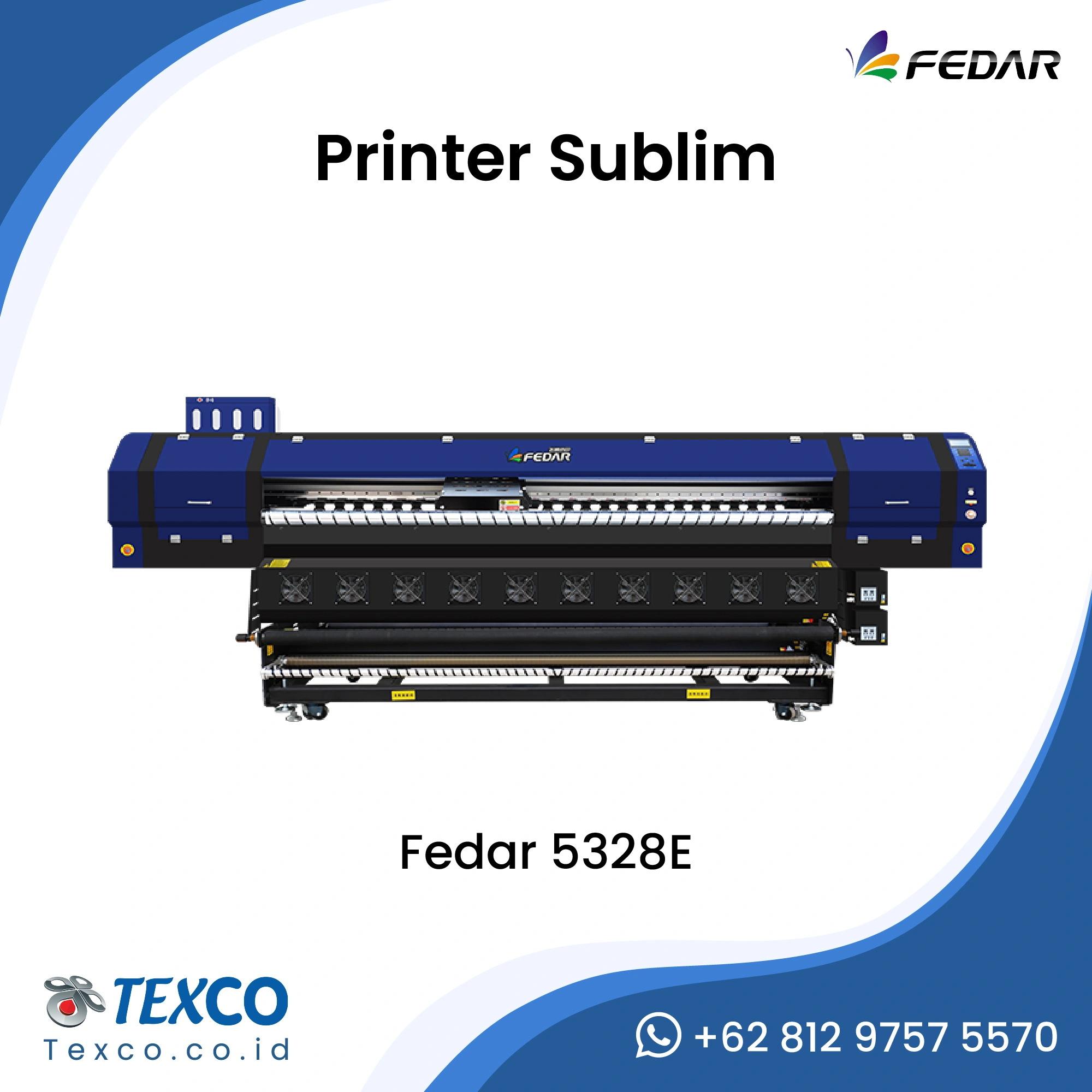 Printer Sublim Fedar 5328E Versi 1.1 - Texco
