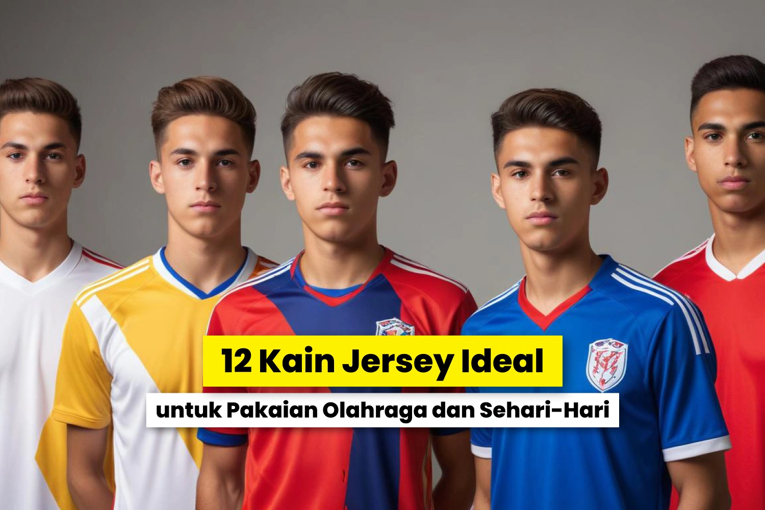 Orang yang menggunakan Kain Jersey.