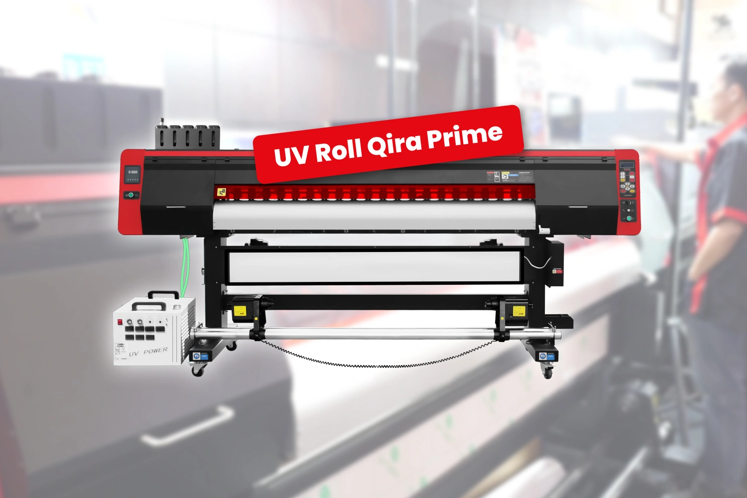 Printer UV Roll Qira Prime.