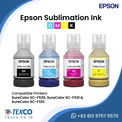 Epson Sublimation Ink F530, F531, F130 (CMYK)_EN