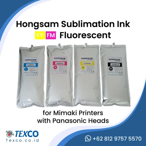 Hongsam Sublimation Ink for Mimaki Printers with Panasonic Heads (FY & FM)