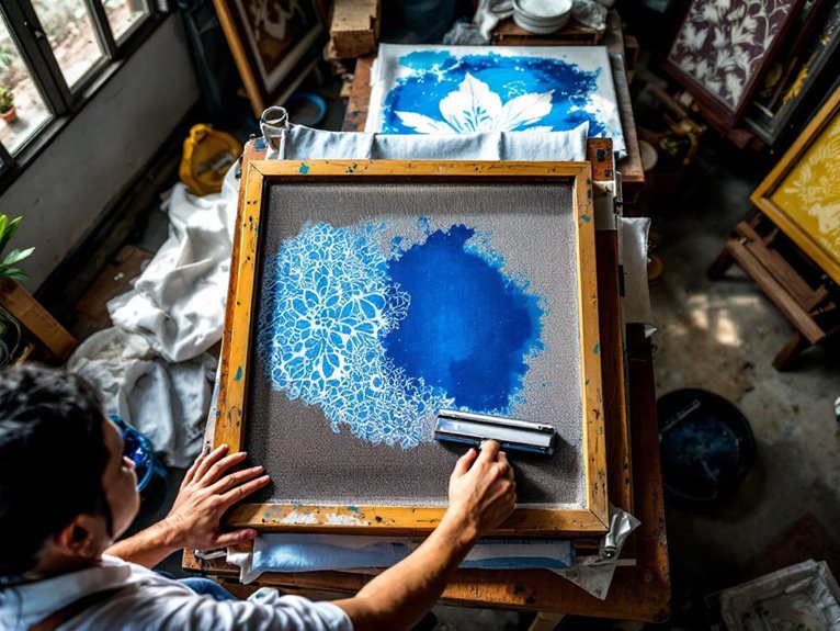 artistic ink transfer technique