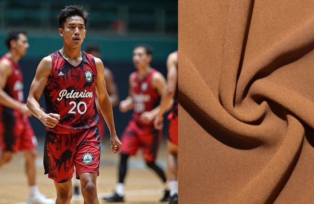 Kain Crepe Jersey.