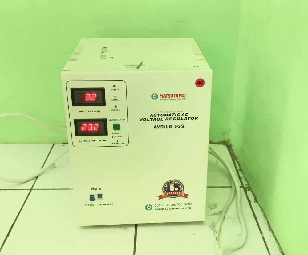 Reliable electricity supply for sublimation printing equipment.