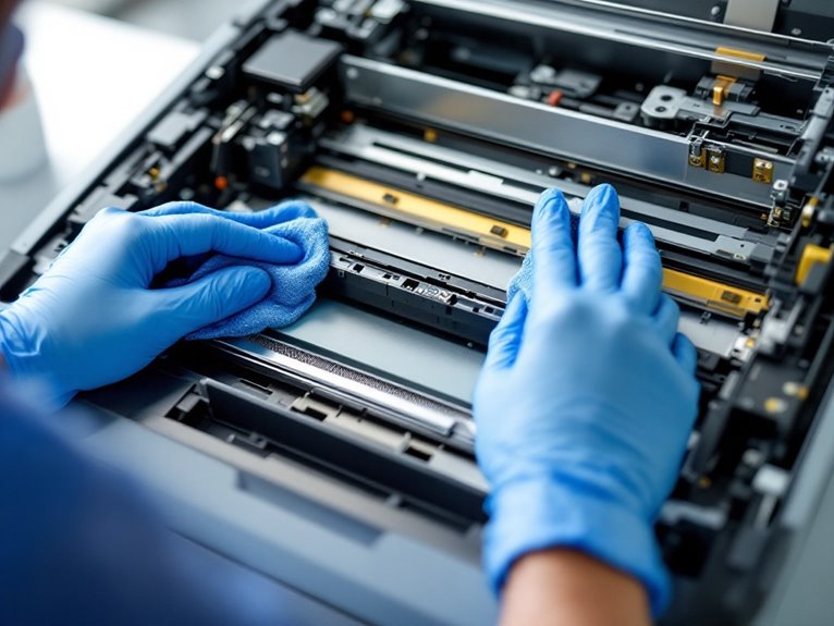 quarterly component cleaning schedule