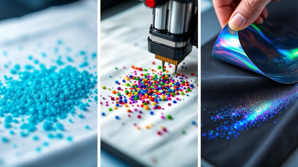 textile printing ink types
