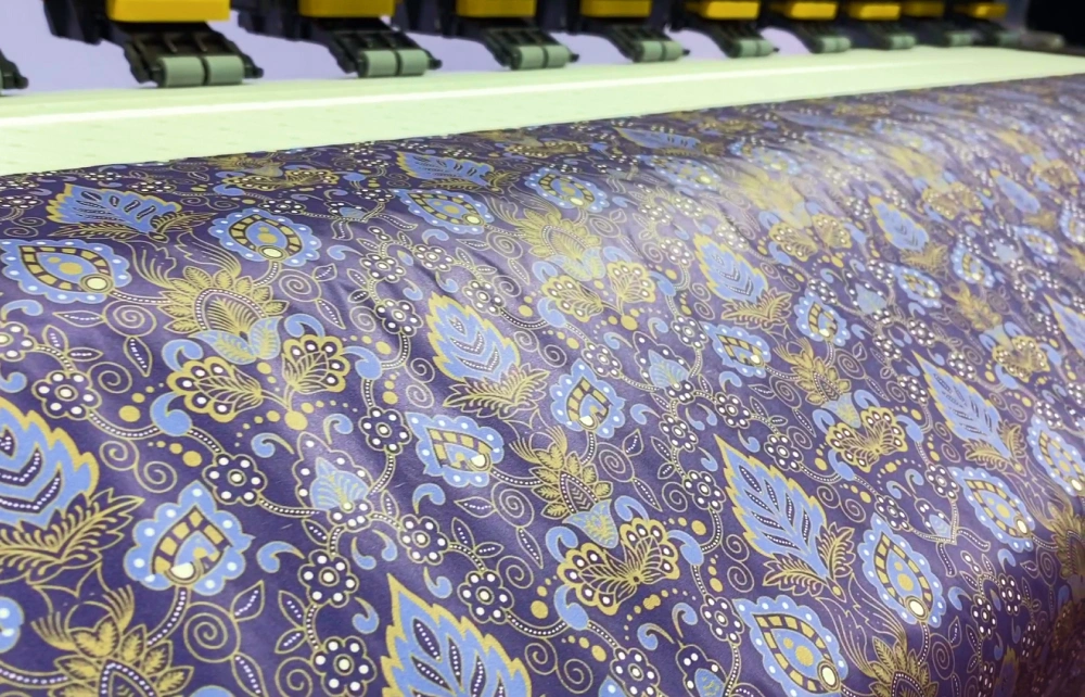 Transfer paper for sublimation printing.