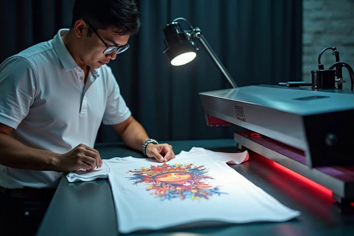 Berbagai kertas transfer paper, berserta produk yang dihasilkan