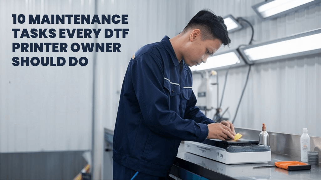 10 Maintenance Tasks Every DTF Printer Owner Should Do