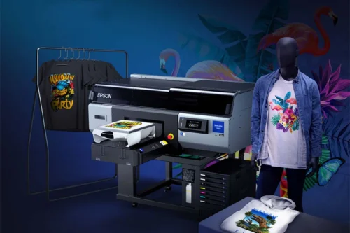 Comparison screen printing and DTG.