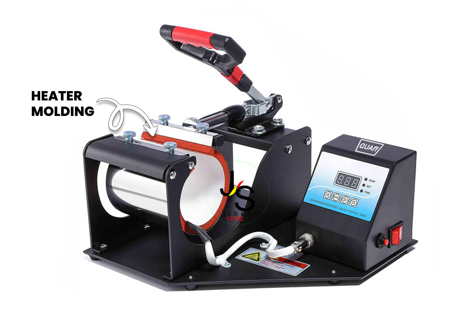 Reliable single-function heat press for specific applications