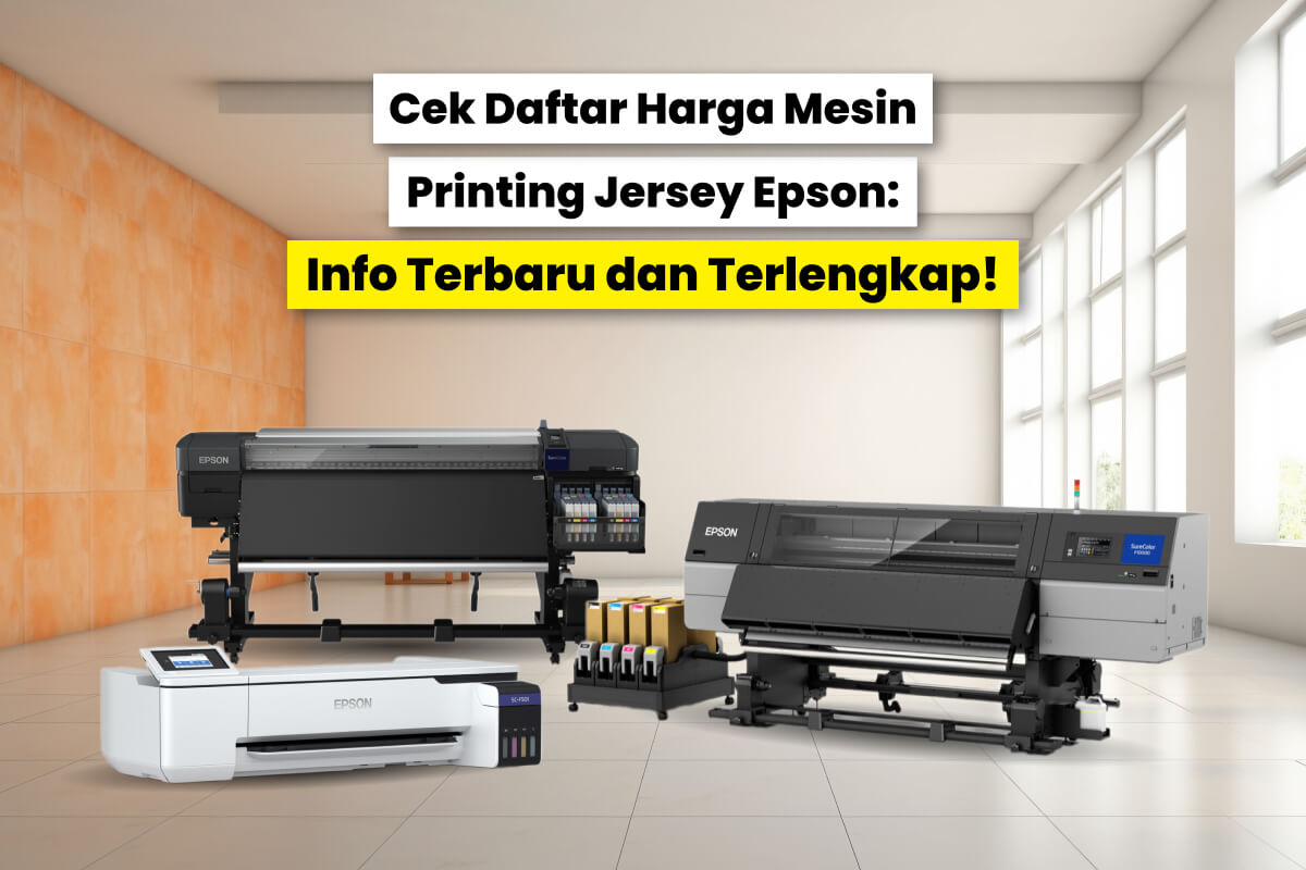 Berbagai mesin printing sublim epson.